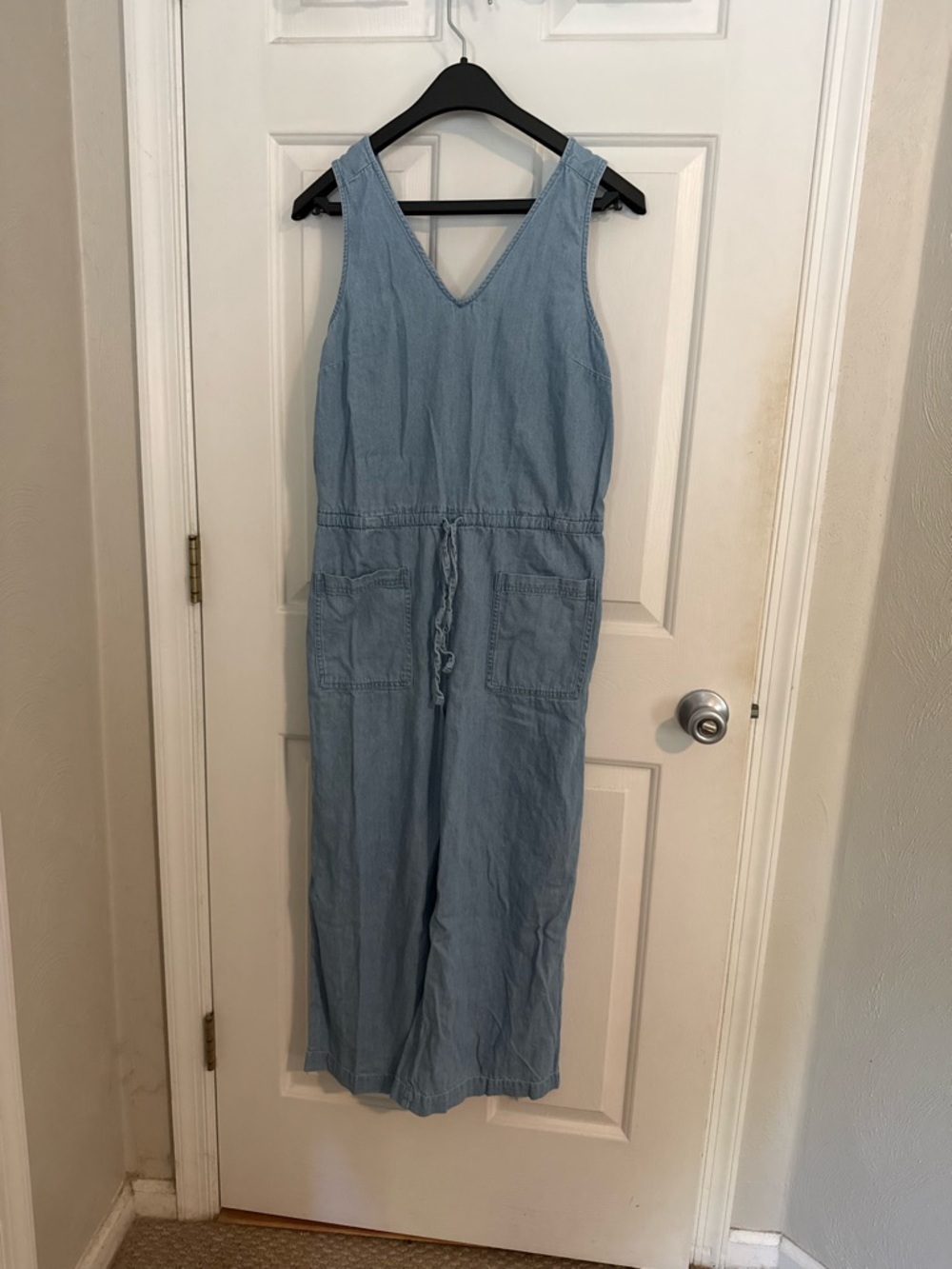 Old Navy Light Blue Denim Romper